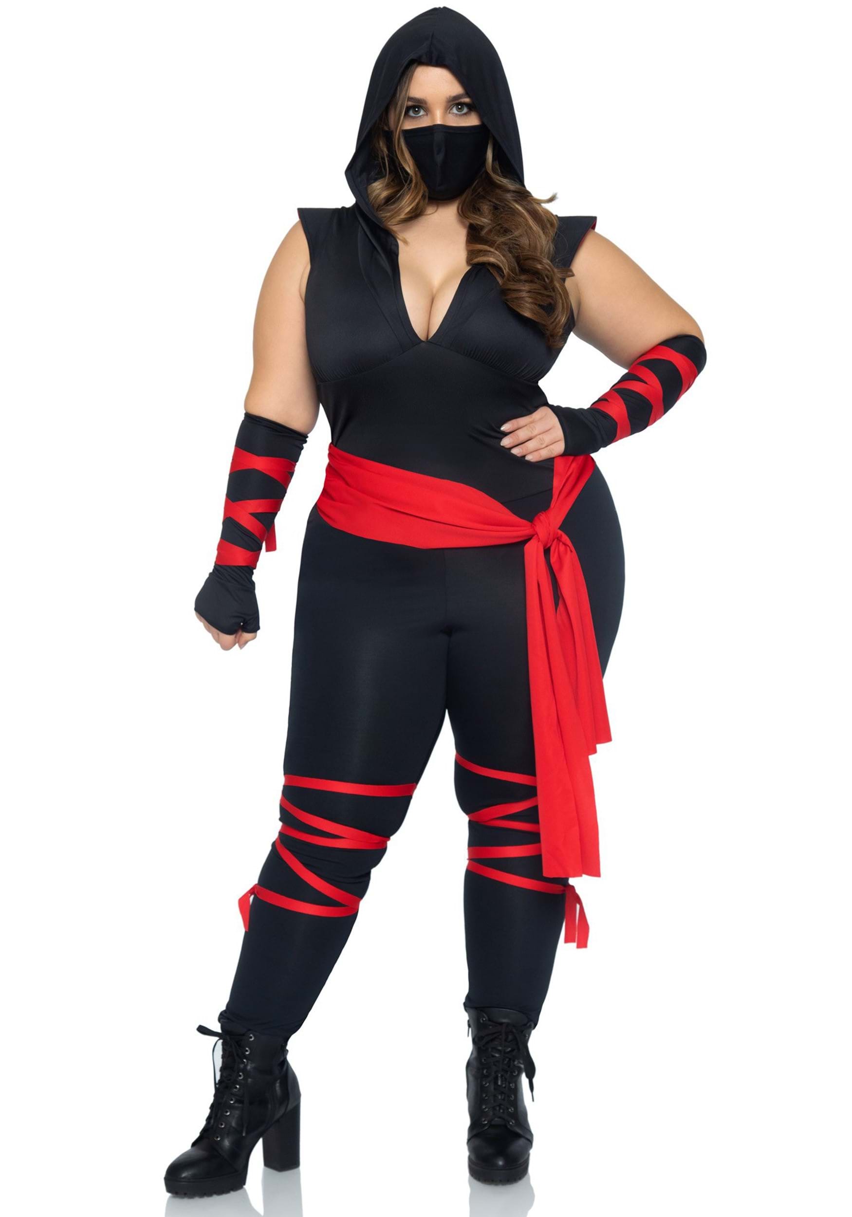 Sexy Deadly Ninja Women’s Plus Size Costume