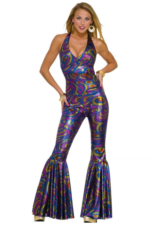 Sexy Disco Jumpsuit Costume