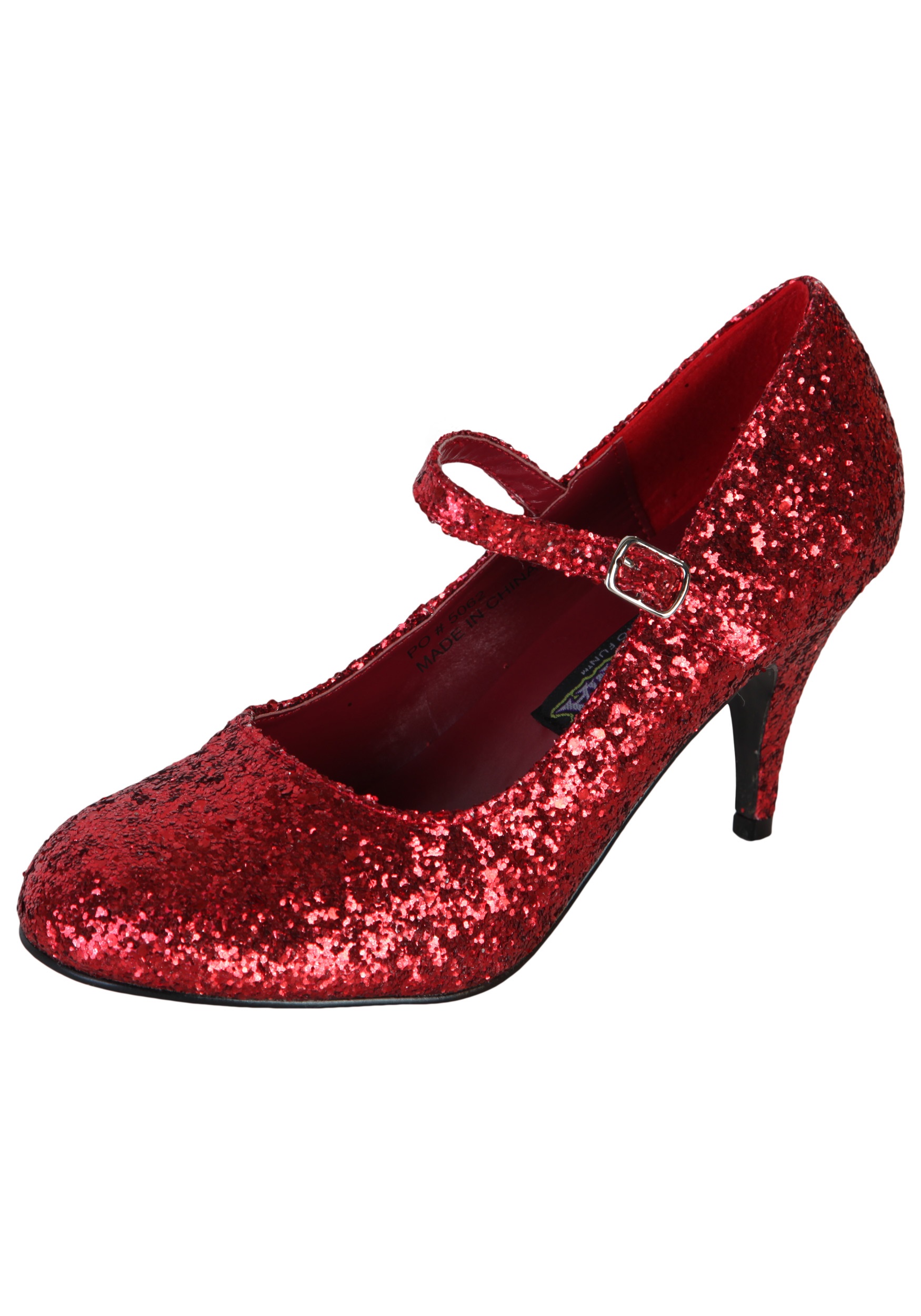 Sexy Red Glitter Shoes