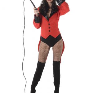 Sexy Red Ringmaster Costume for Women