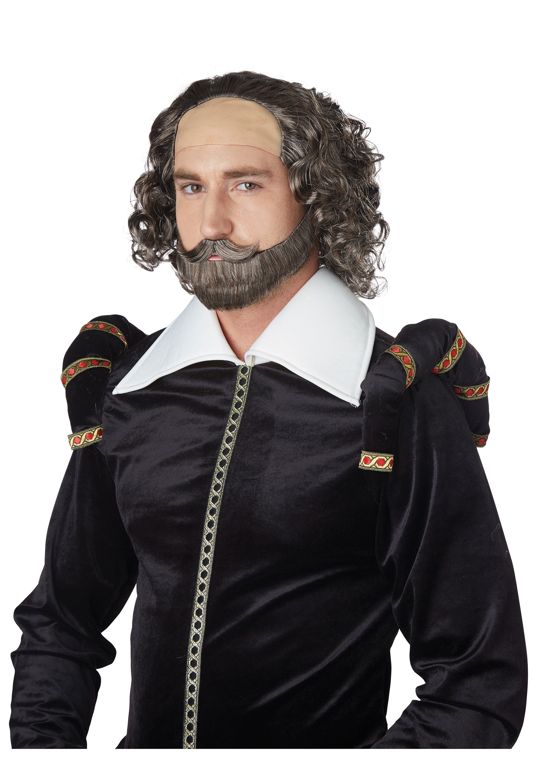 Shakespeare Beard and Wig Set for Men