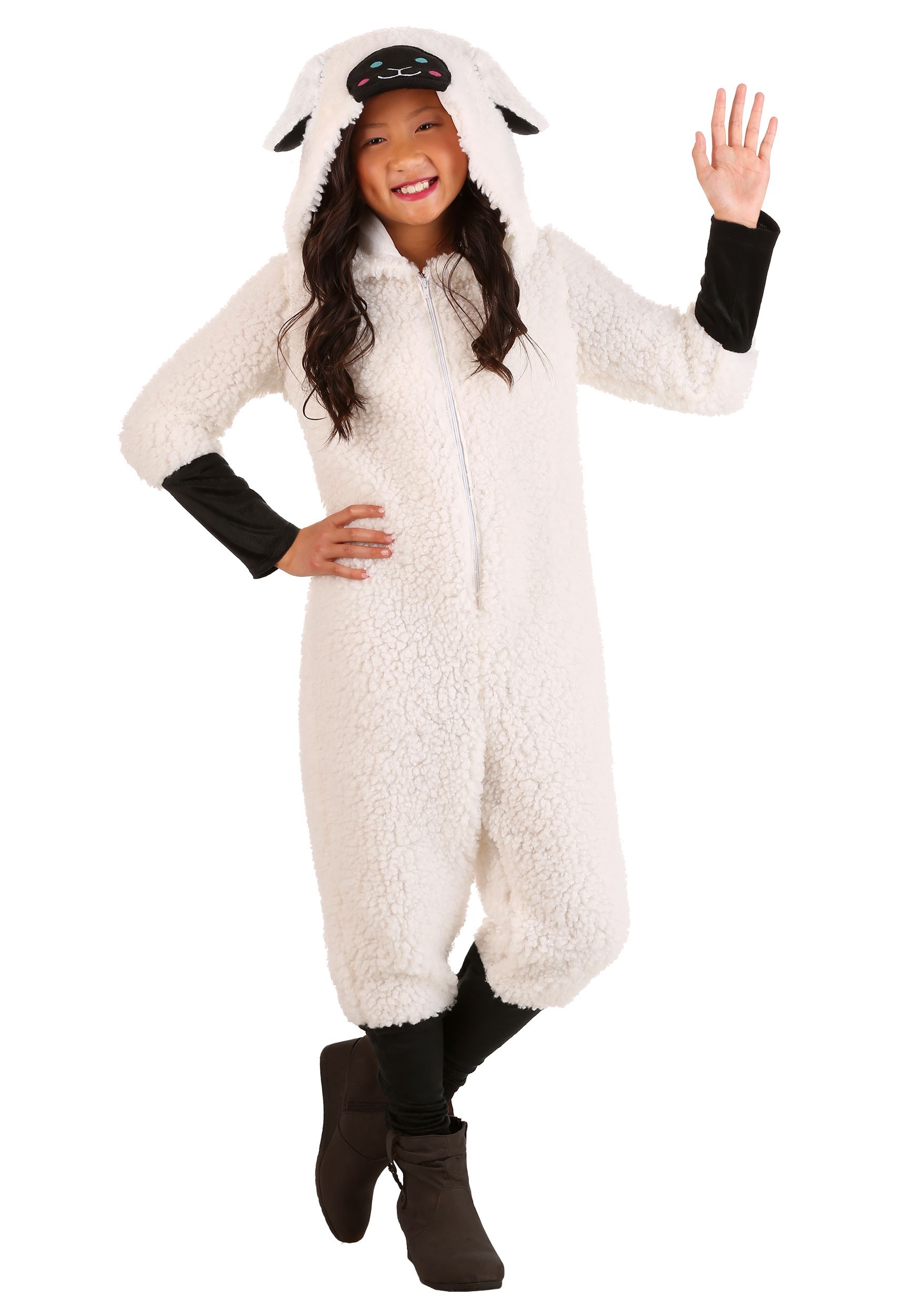 Sheep Kids Jumpsuit Costume