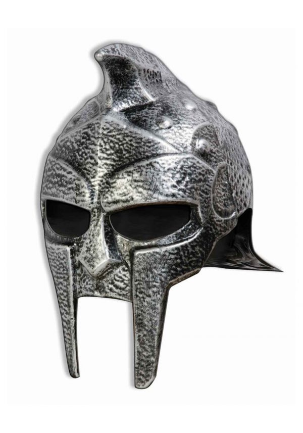 Silver Gladiator Helmet for Adults