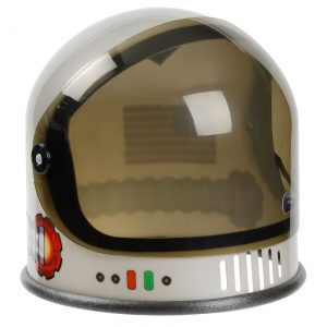 Silver Kid's Astronaut Helmet