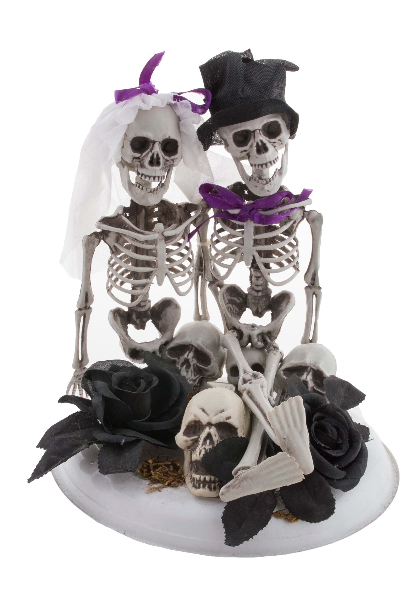 Skeleton Bride & Groom Halloween Decoration