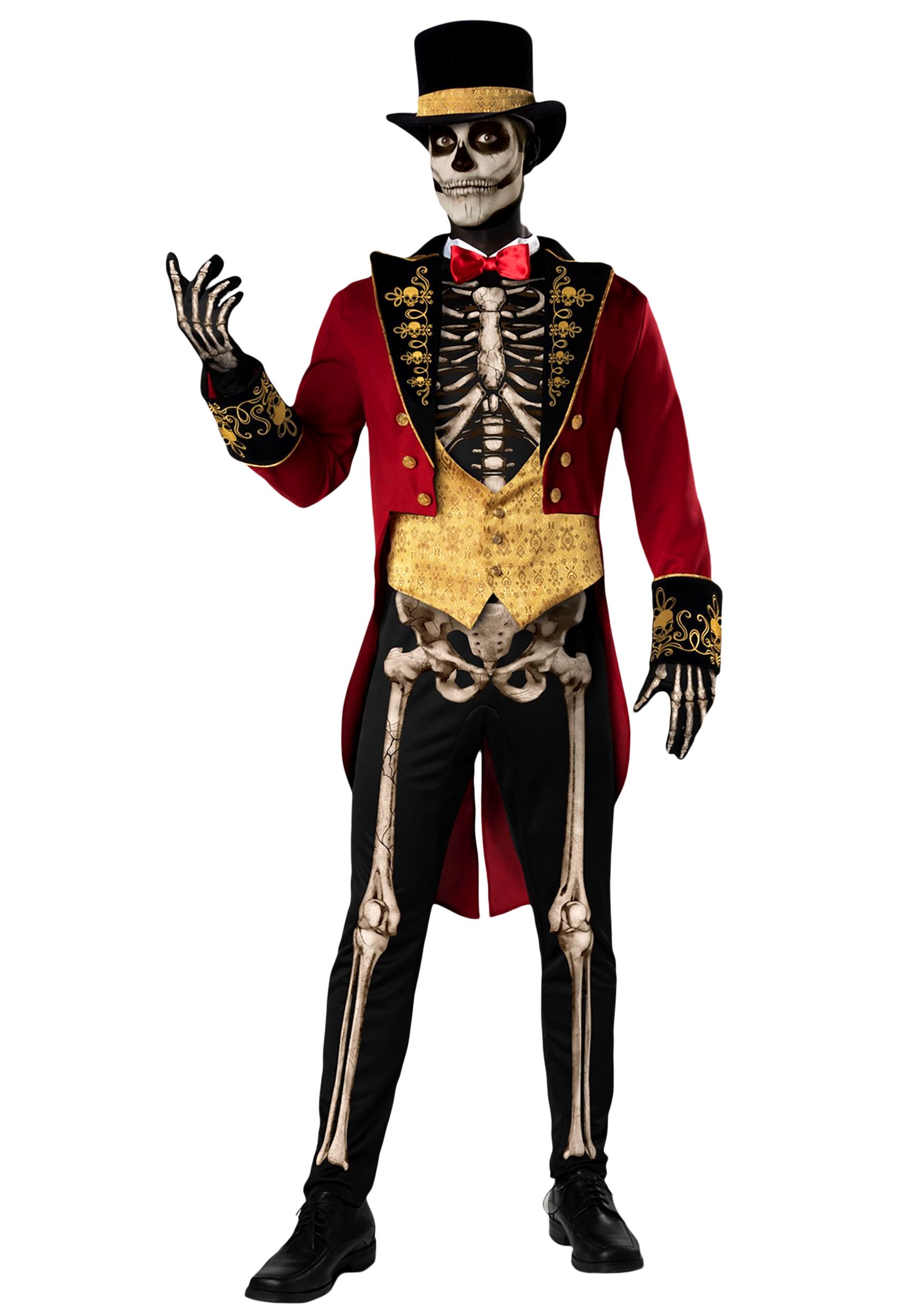 Skeleton Ringmaster Costume Men’s