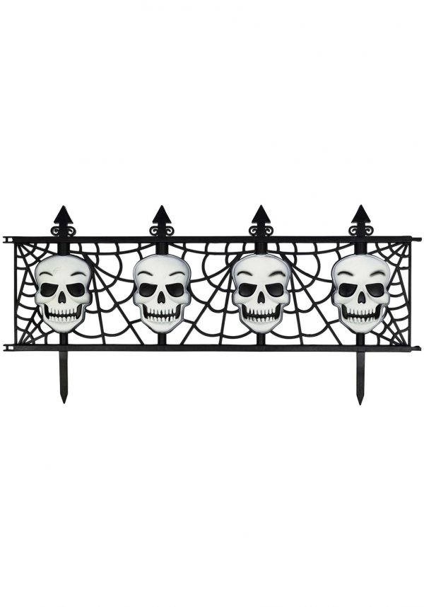 Skull Halloween Fence