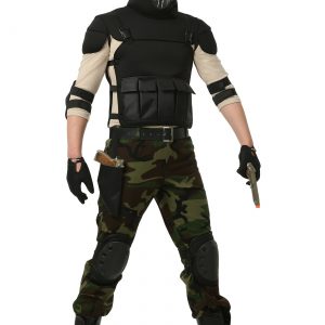Skull Military Man Plus Size Costume
