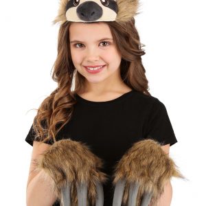 Sloth Soft Headband and Paws Kit