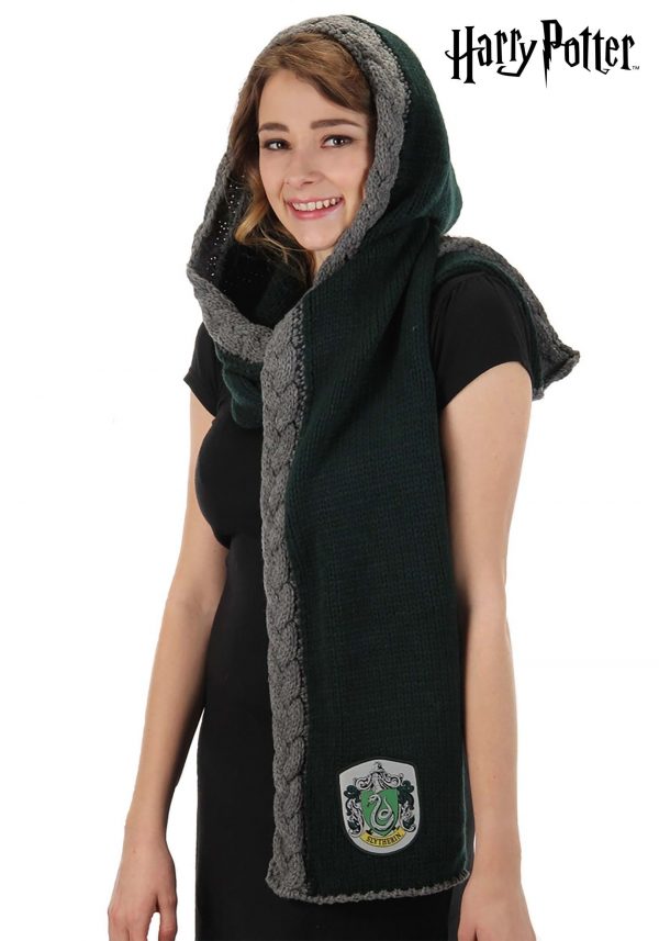 Slytherin Knit Warm Hood