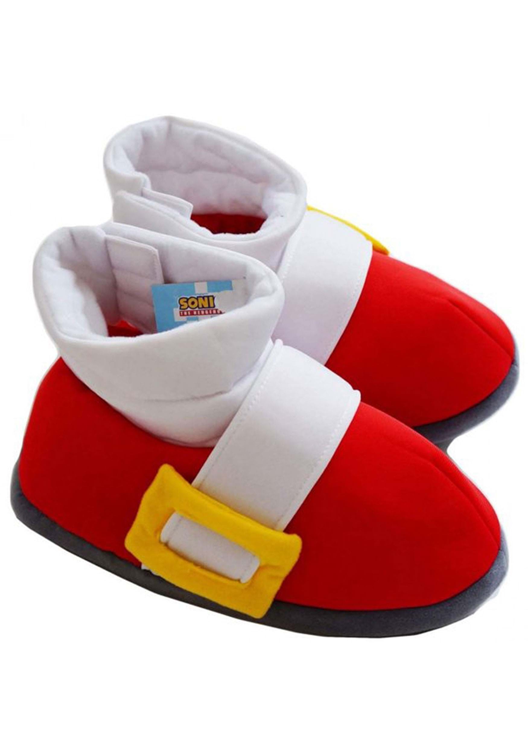 Sonic the Hedgehog- Plush Adult Sonic Cosplay Slippers