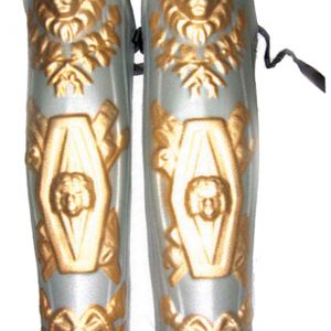 Spartan Leg Shields Costume Accessory