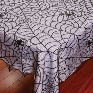 Spiderweb Decorative Lace Tablecloth