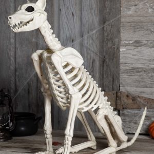 Spike the Skeleton Dog Halloween Decoration