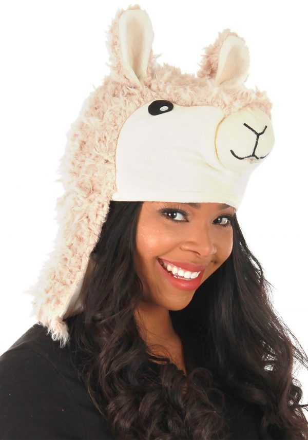 Spitting Llama Sprazy Costume Hat for Adults