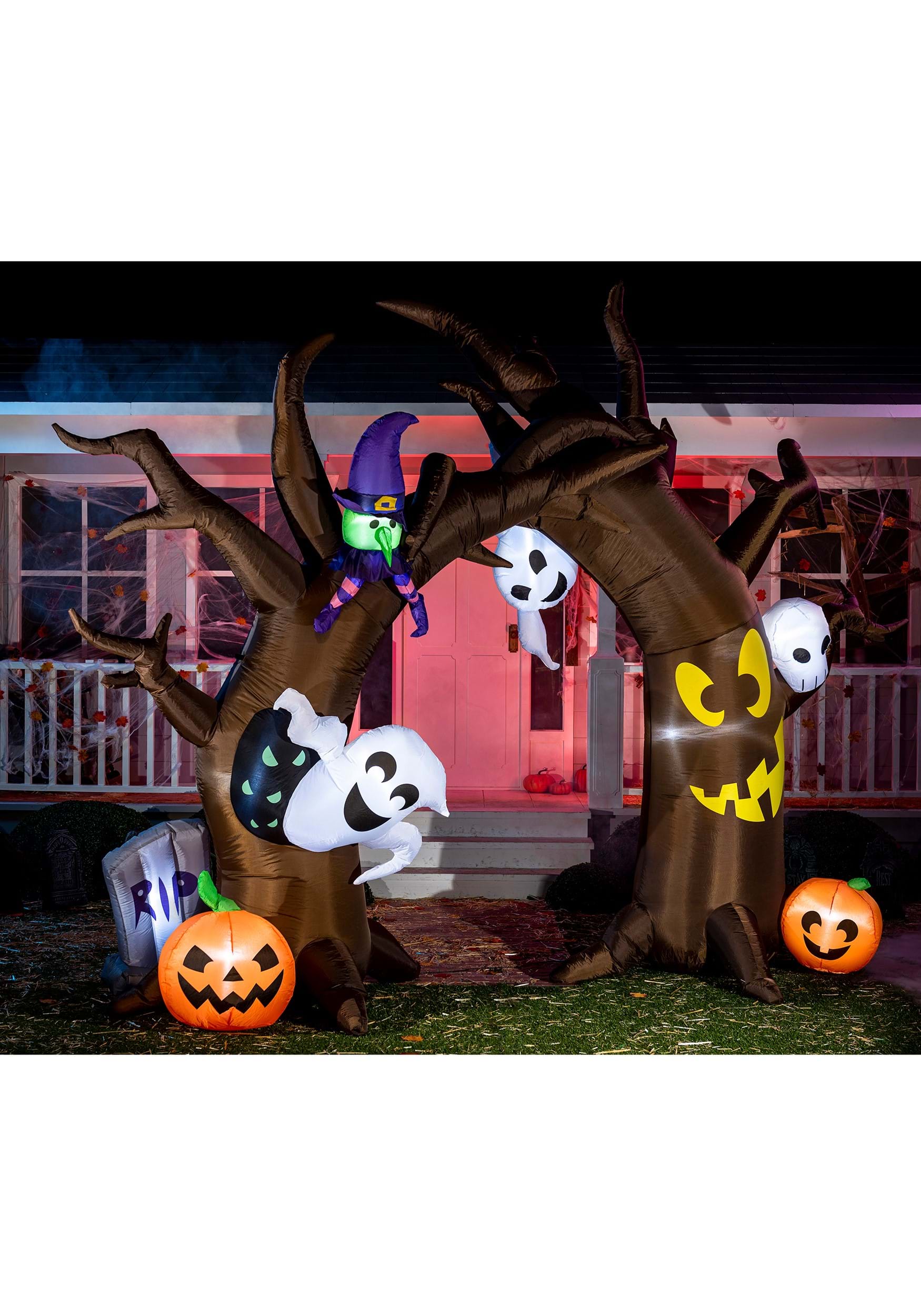 Spooky Tree 10FT Tall Arch Inflatable Decoration