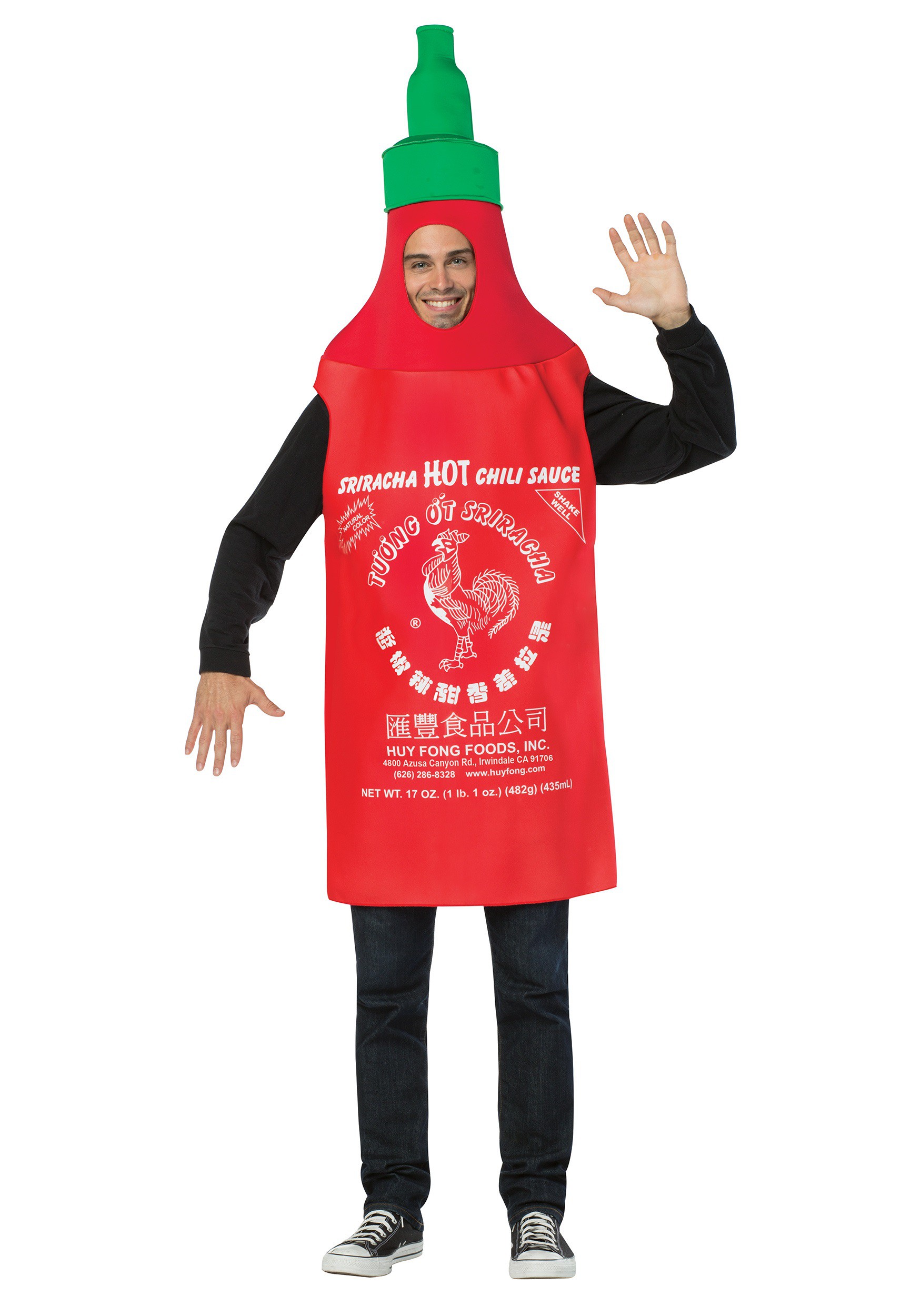Sriracha Adult Tunic Costume