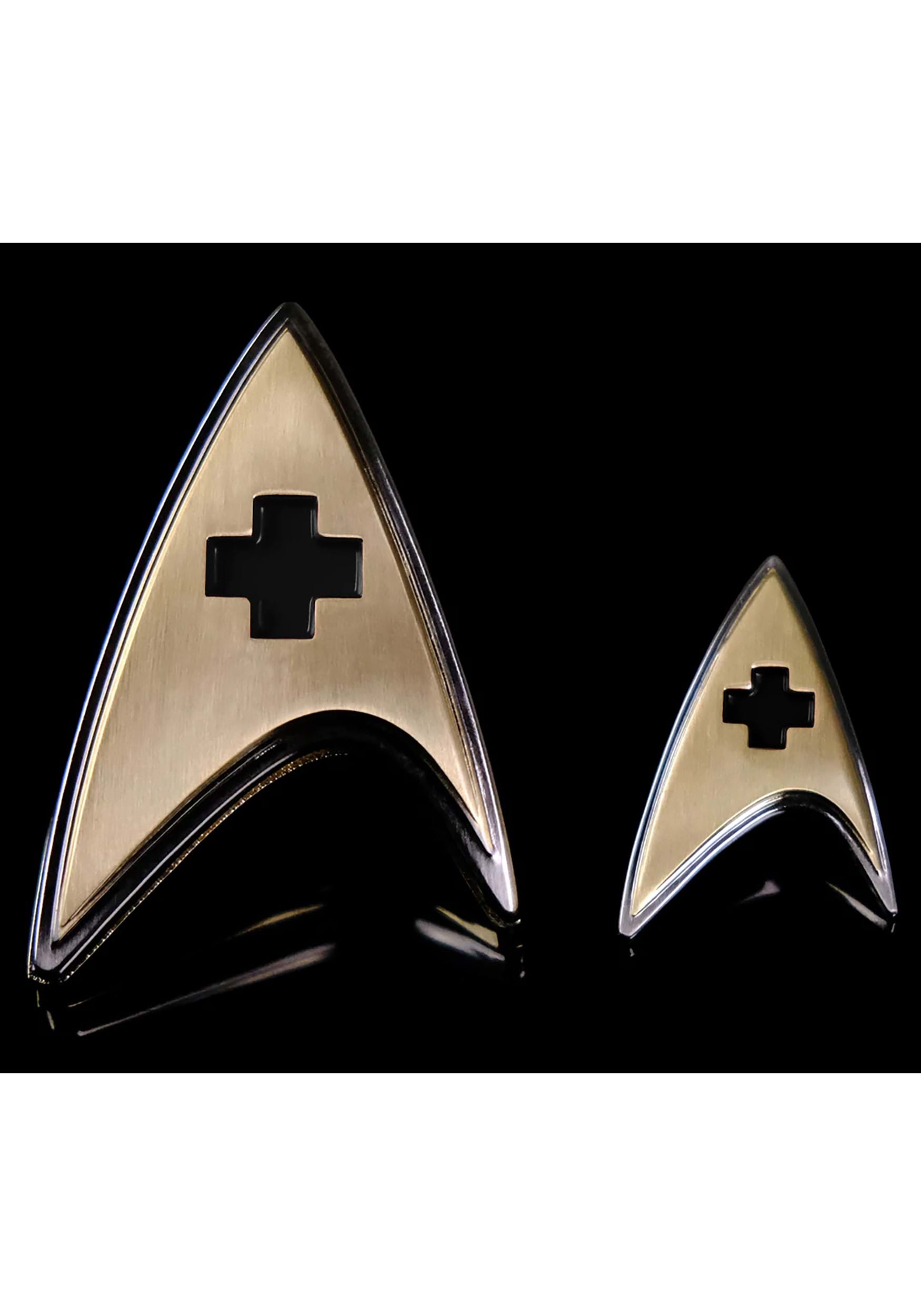 Star Trek: Discovery – Enterprise Medical Badge and Pin Set