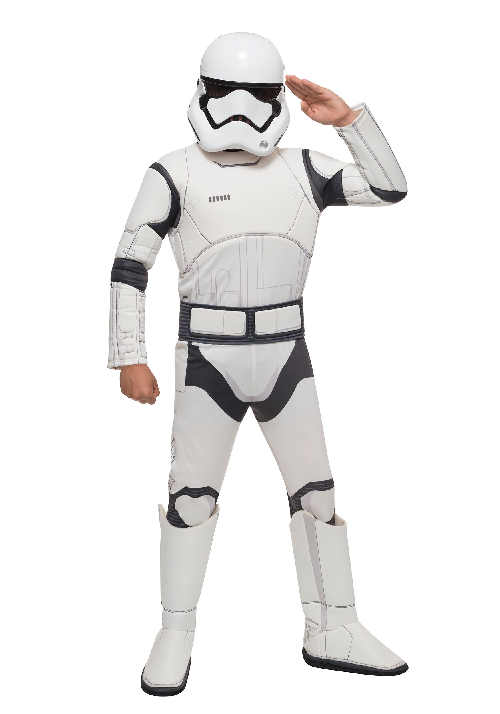 Star Wars Force Awakens Deluxe Child Stormtrooper Costume