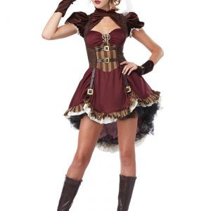 Steampunk Lady Costume for Women