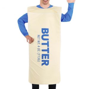 Stick of Butter Costume for Adults
