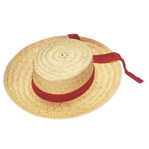 Straw Gondolier Hat Accessory