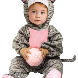 Striped Gray Kitten Costume for Toddlers