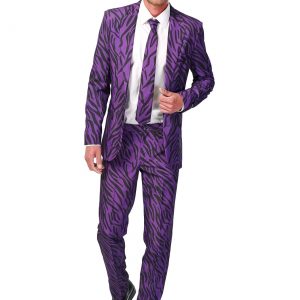 SuitMeister Basic Pimp Tiger Suit Costume for Men