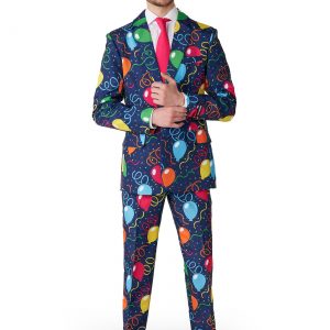 Suitmeister Confetti Balloons Navy Suit