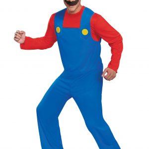 Super Mario Classic Mario Costume for Adults