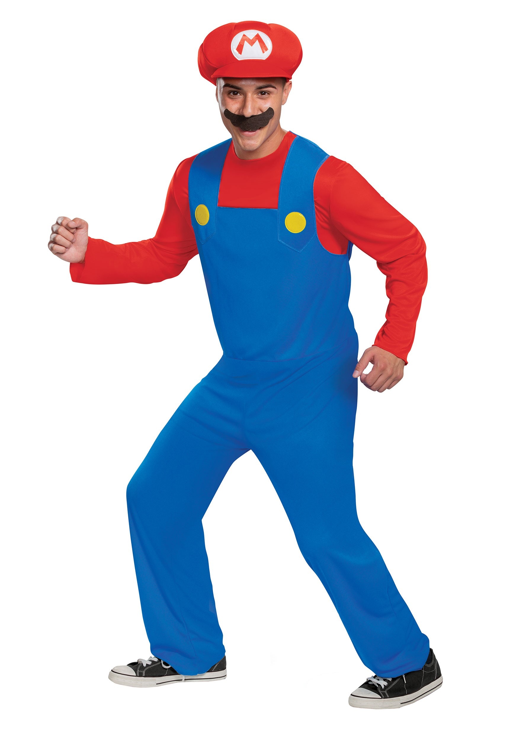 Super Mario Classic Mario Costume for Adults