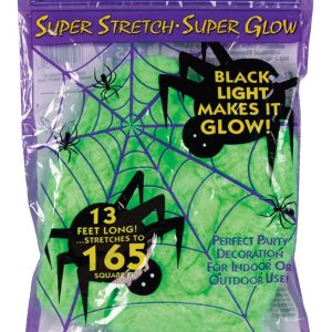 Super Stretch 50 Gram Cosmic Black Light Web Prop