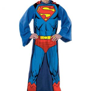 Superman Adult Silk Touch Comfy Throw