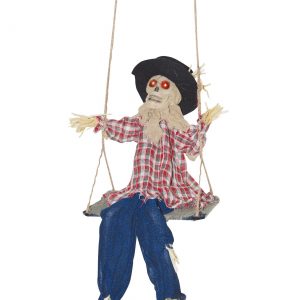 Swinging Evil Scarecrow Decoration