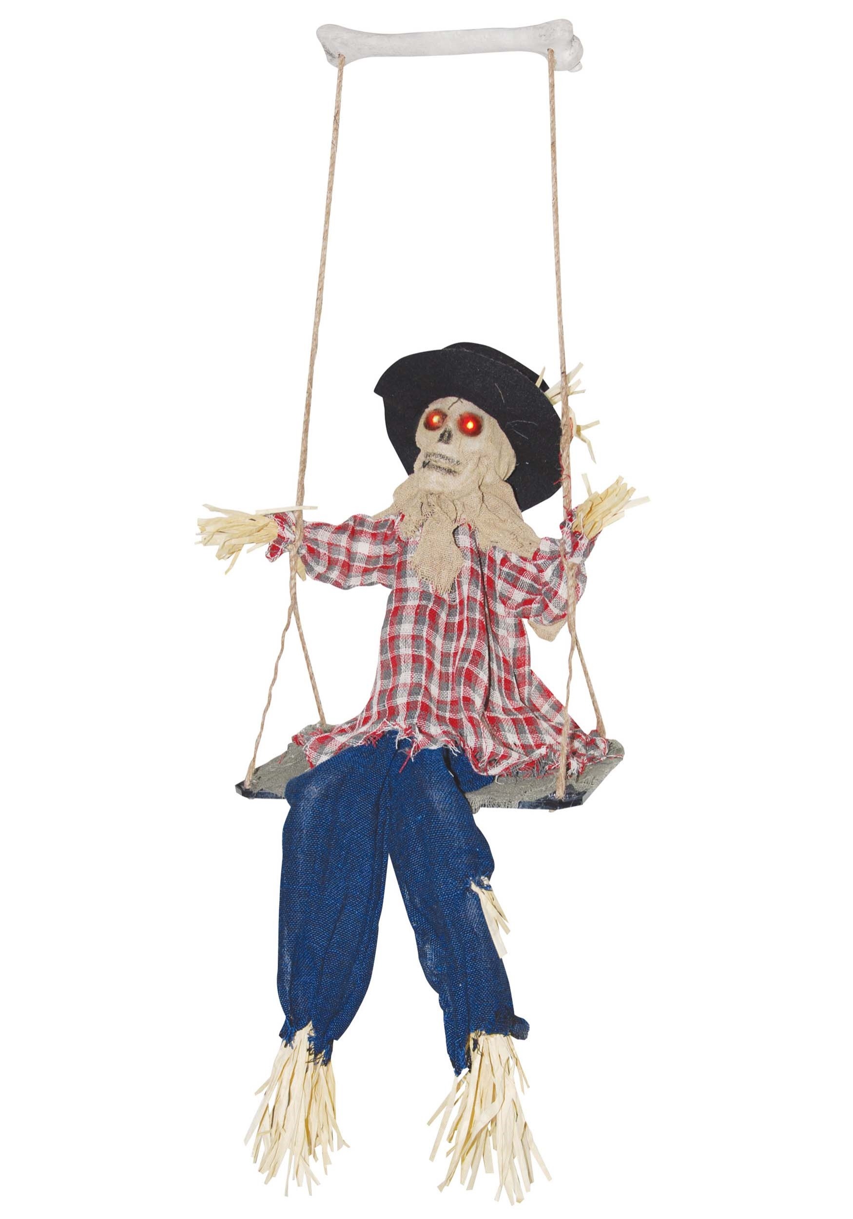 Swinging Evil Scarecrow Decoration