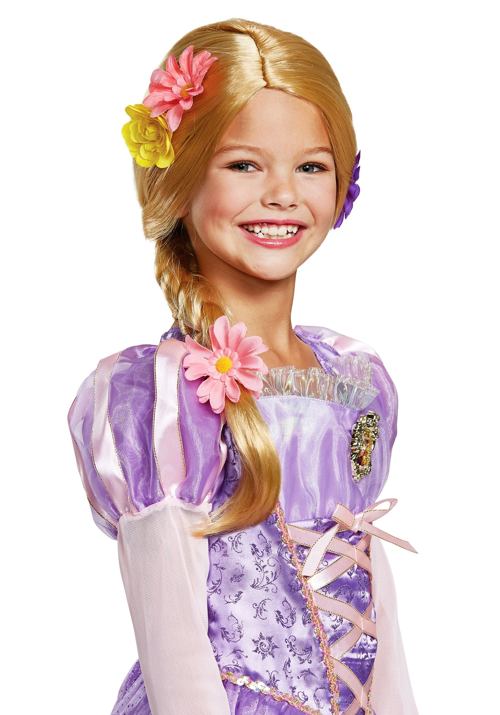 Tangled Rapunzel Deluxe Wig for Kids