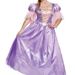 Tangled Women's Plus Size Deluxe Rapunzel Costume