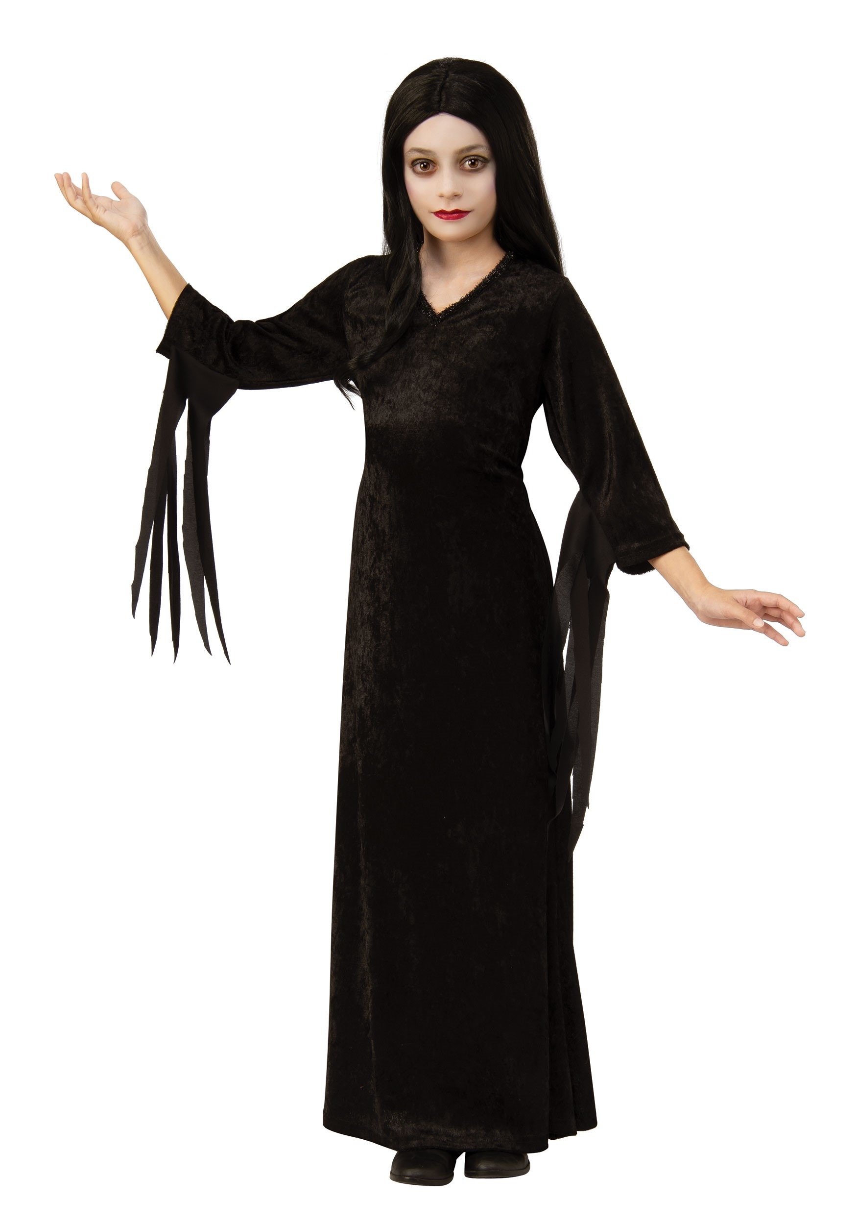 The Addams Family Morticia Costume for Kids