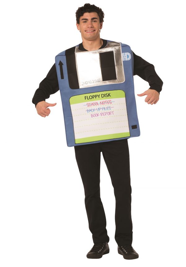 The Adult Floppy Disk Costume