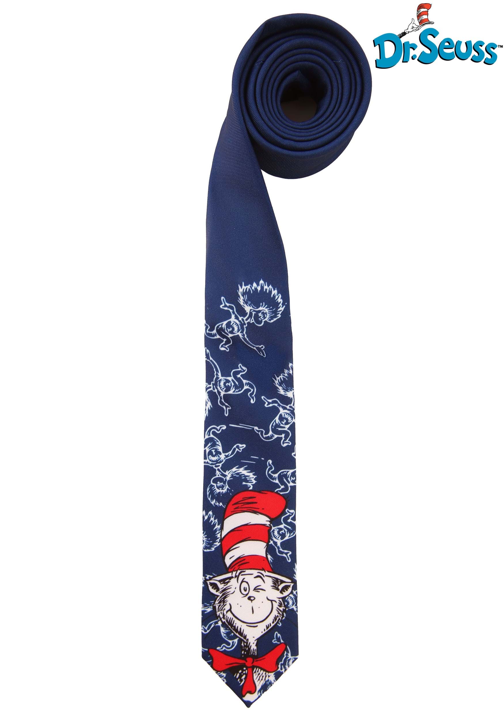 The Cat in the Hat Character Necktie for Adults