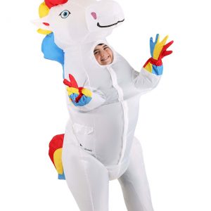 The Kids Inflatable Prancing Unicorn Costume