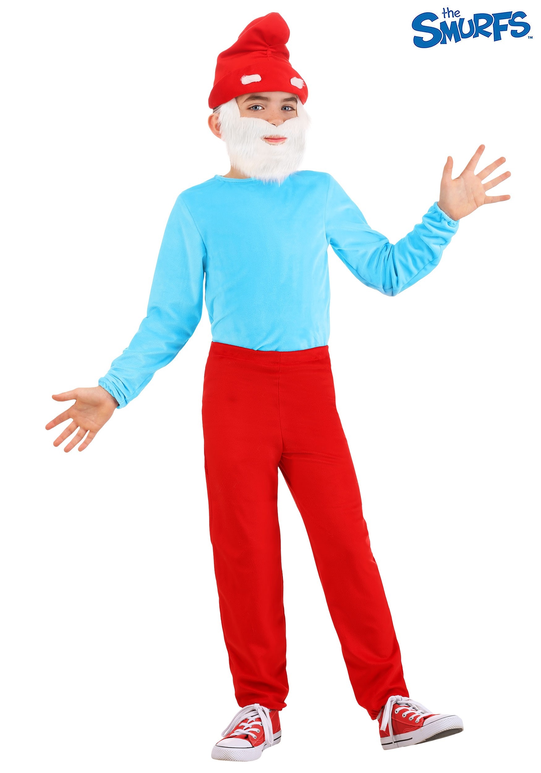 The Smurfs Kid’s Papa Smurf Costume