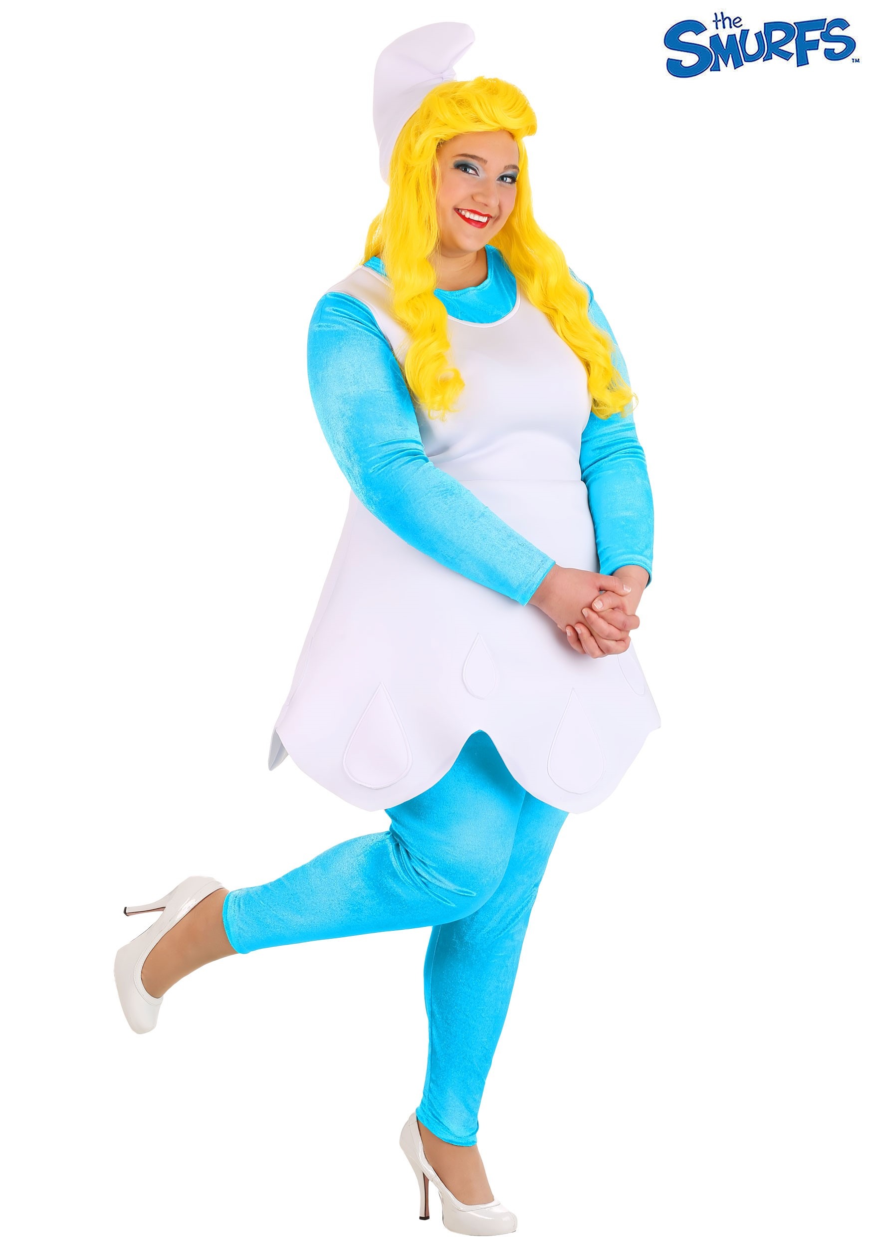 The Smurfs Plus Size Smurfette Costume