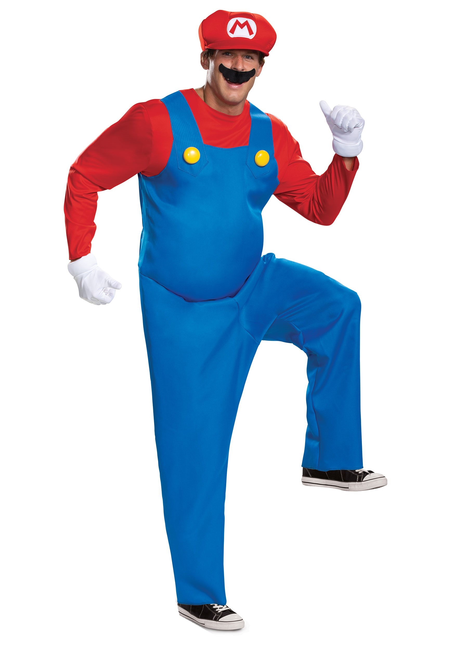 The Super Mario Brothers Men’s Mario Deluxe Costume