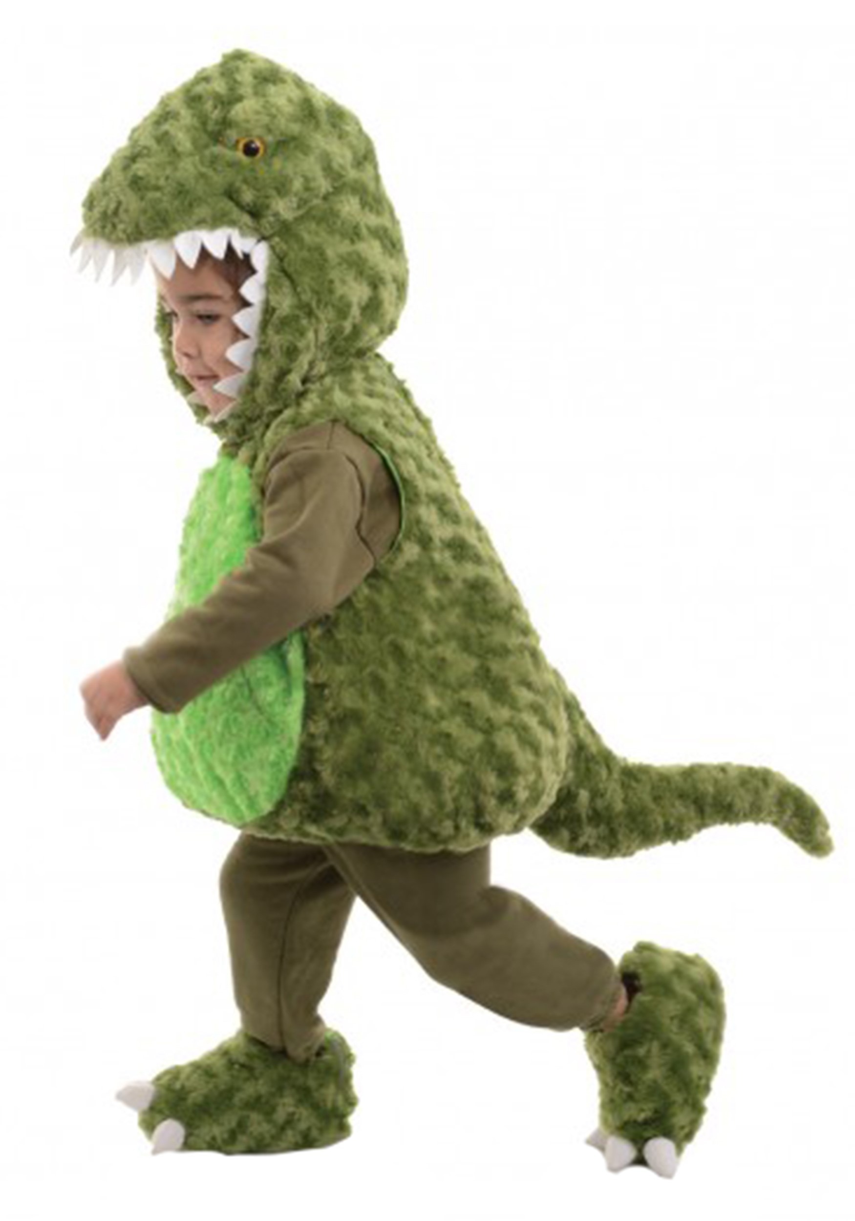 The Toddler Green T-Rex Bubble Costume