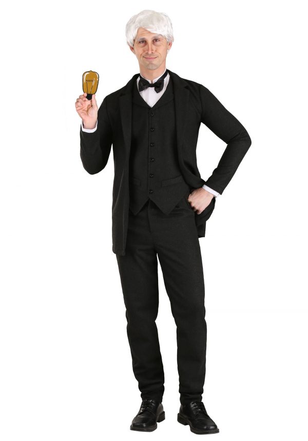 Thomas Edison Mens Costume