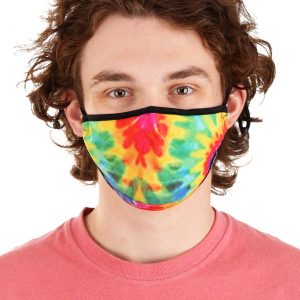 Tie Dye Protective Fabric Face Covering Mask