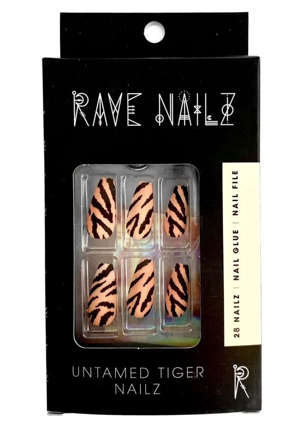 Tiger Press-On Nails Kit