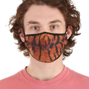 Tiger Protective Fabric Face Covering Mask