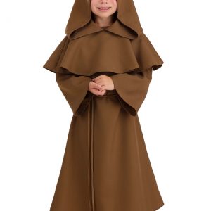Toddler Brown Monk Robe Costume